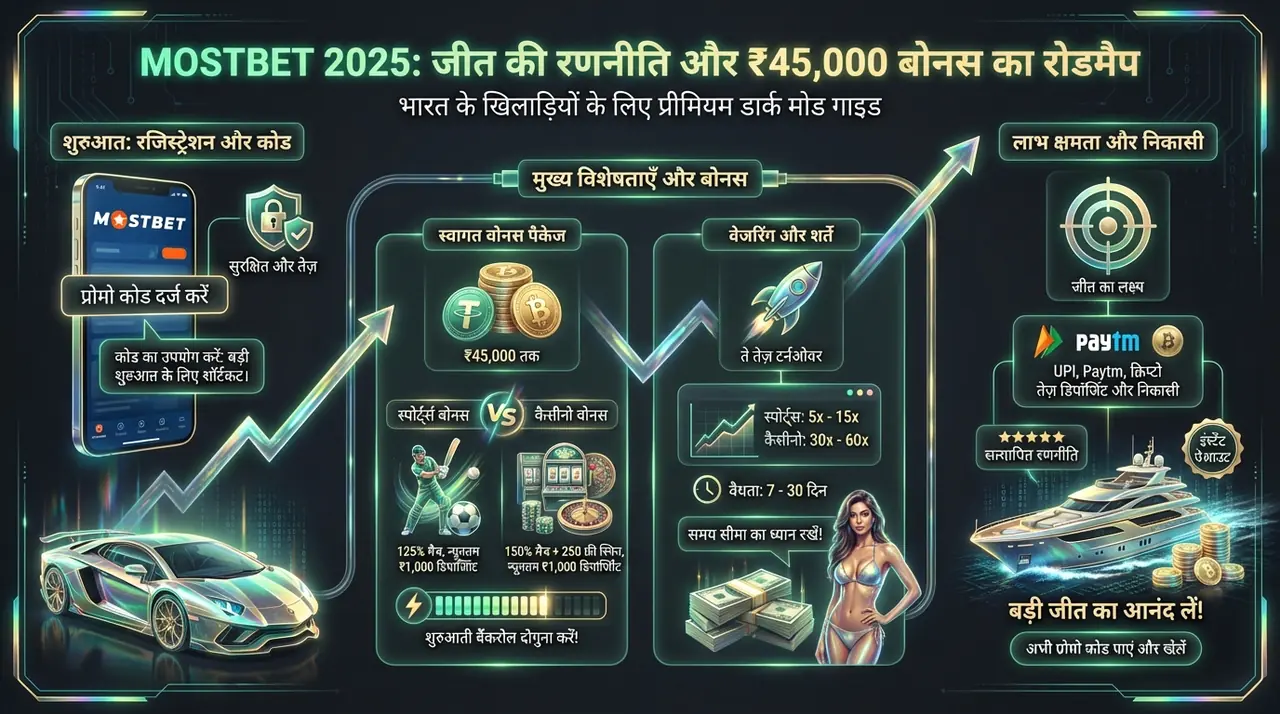 Mostbet साइन अप पर बोनस