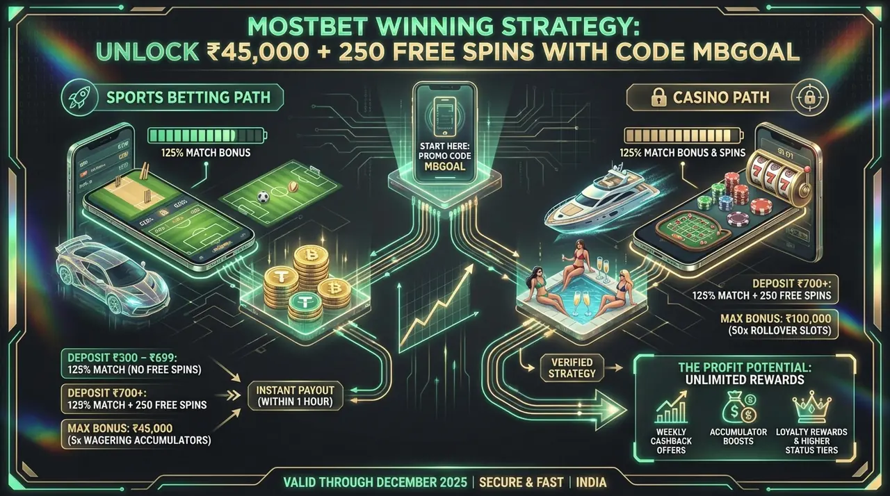Mostbet promo code